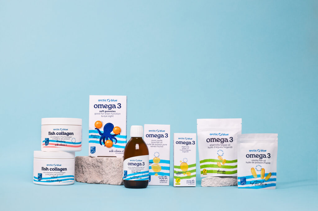 Overzicht van alle producten van arctic blue op een rij